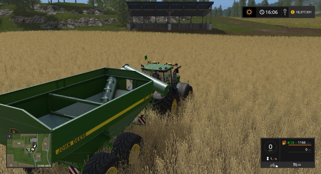 farming simulator 17 auger wagon