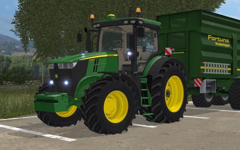 John Deere 7r Techmod V2 V 20 Fs17 Farming Simulator 17 Mod Fs