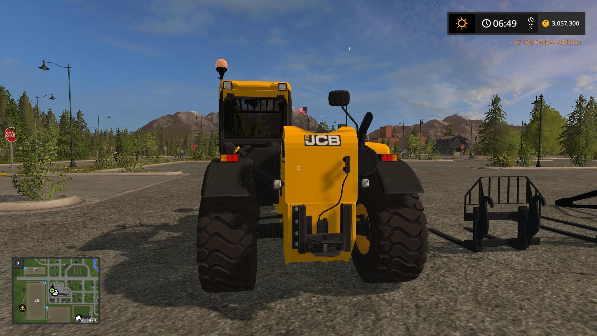 Jcb 536 70 V10 Fs17 Farming Simulator 17 Mod Fs 2017 Mod 3123