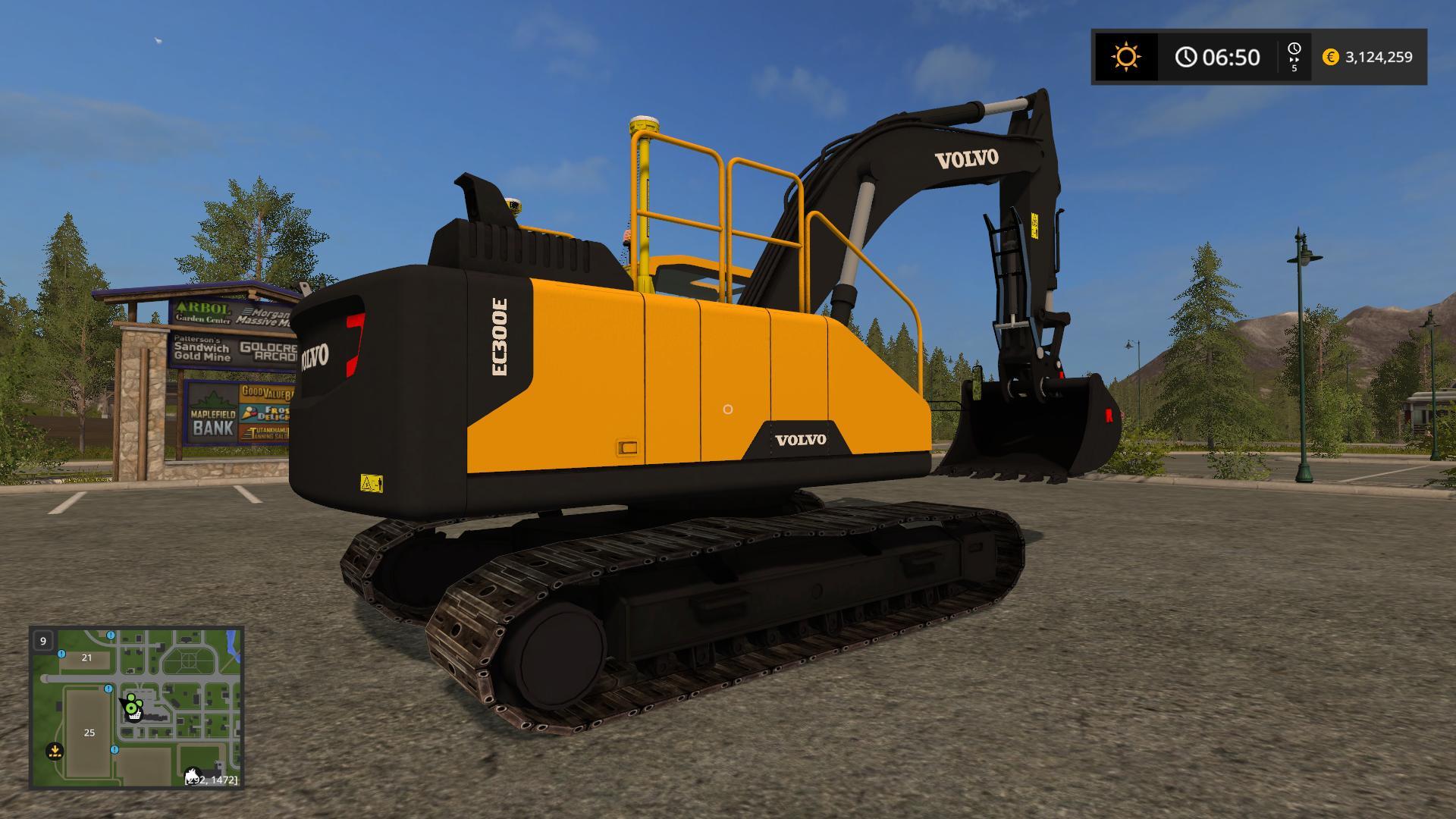 Kst Volvo Ec300 With Working Thumb Updated Controls V32 Fs17 Farming Simulator 17 Mod Fs 7563