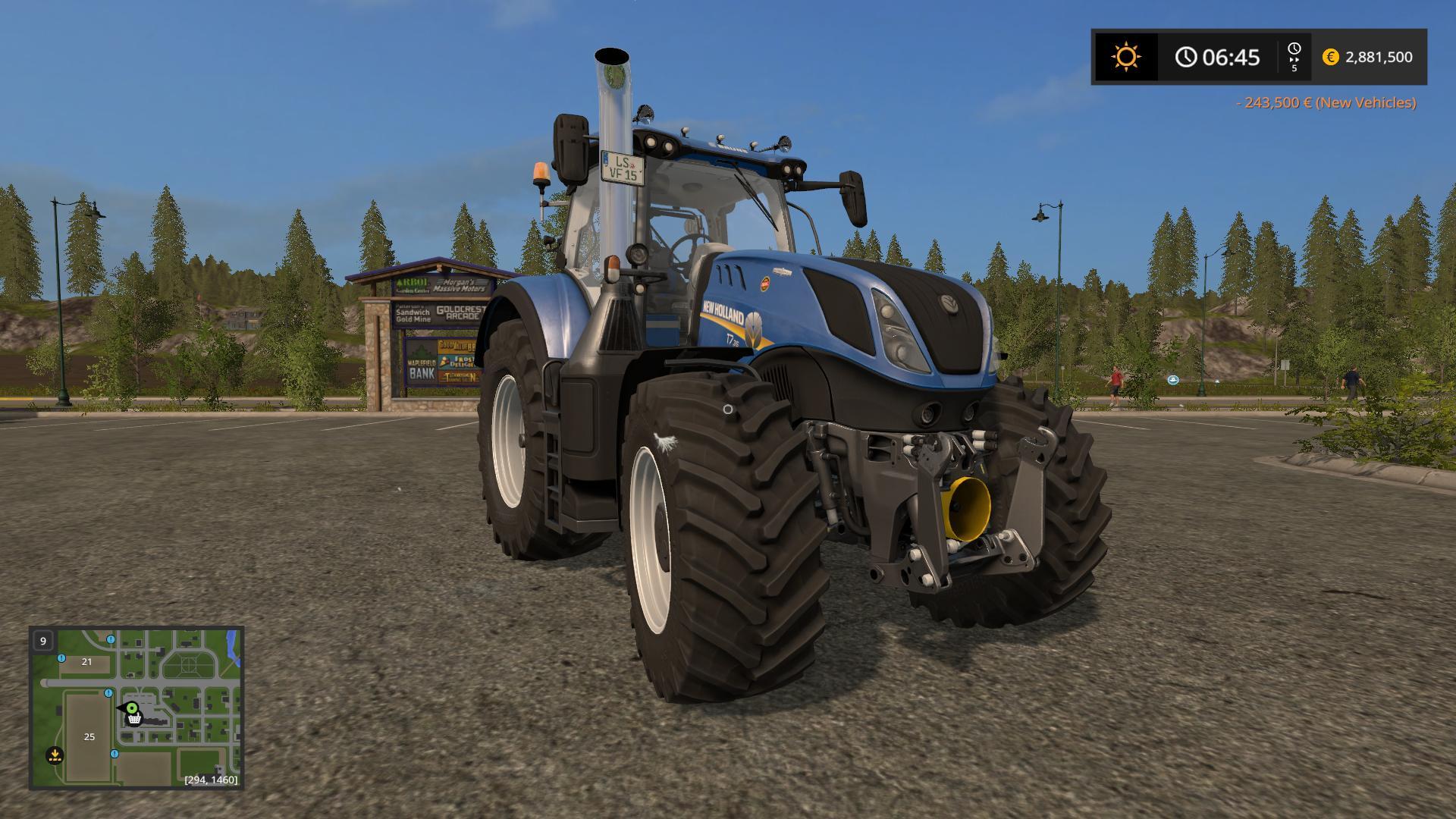 New Holland T7 V12 Fs17 Farming Simulator 17 Mod Fs 2017 Mod 7747