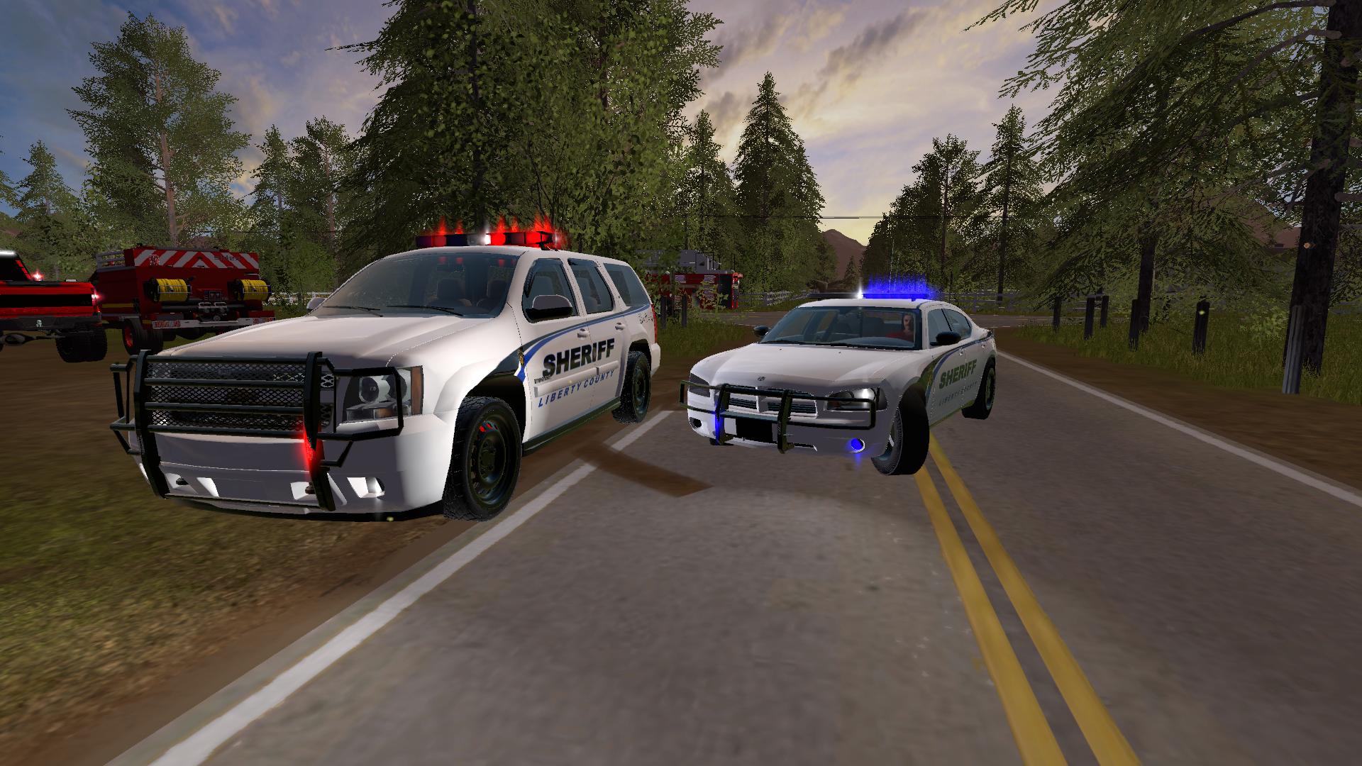 farming simulator 19 police car