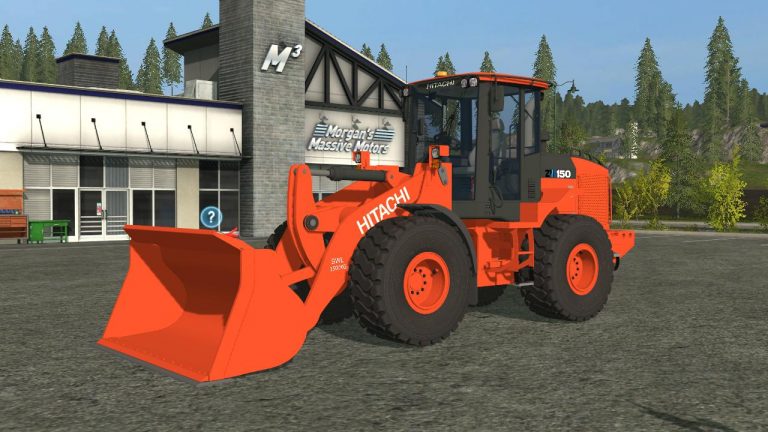 Hitachi Zw V Fs Farming Simulator Mod Fs Mod