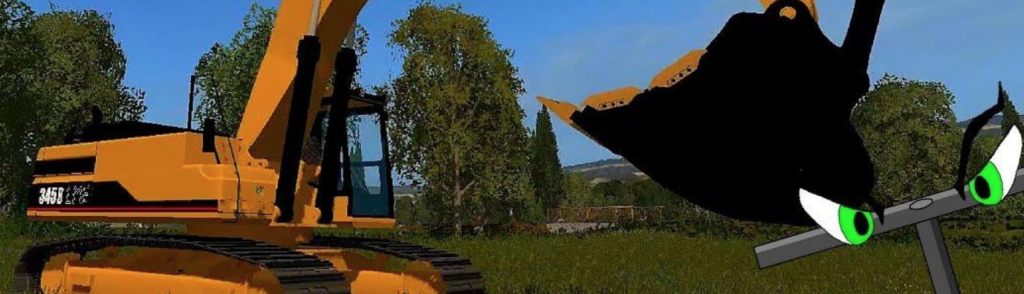 Cat 345b Excavator V10 Fs17 Farming Simulator 17 Mod Fs 2017 Mod 1099