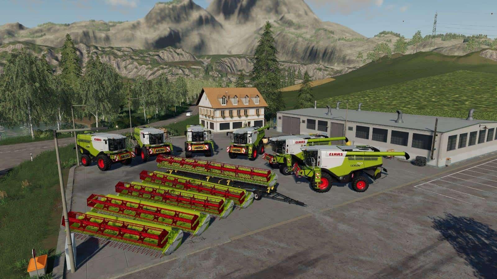 Claas Lexion 8900 Pack 1 Fs19 Mods Farming Simulator 7514