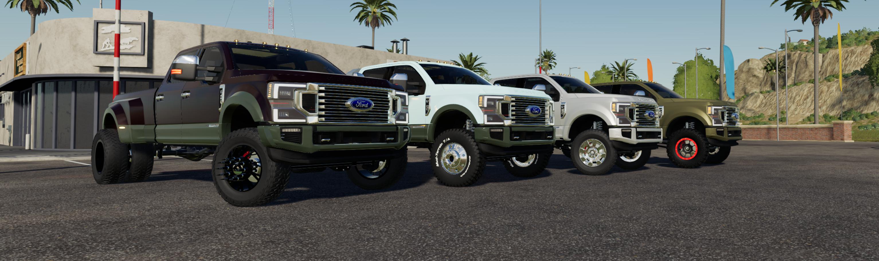 2021 Ford Super Duty v 1.0 - FS19 mods / Farming Simulator 19 mods